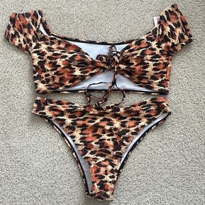 Animal Print Bikini